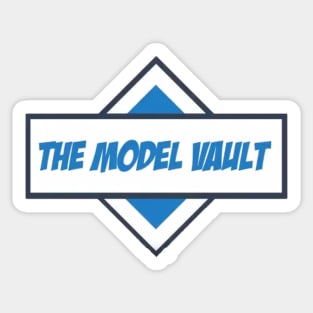 The Model vault Logo Sticker